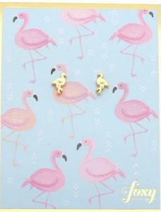 Flamingo Studs